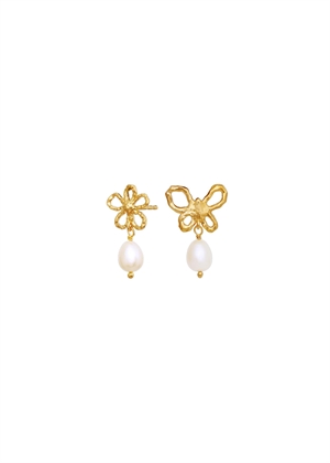 Tonia earrings Forgyldt Maanesten
